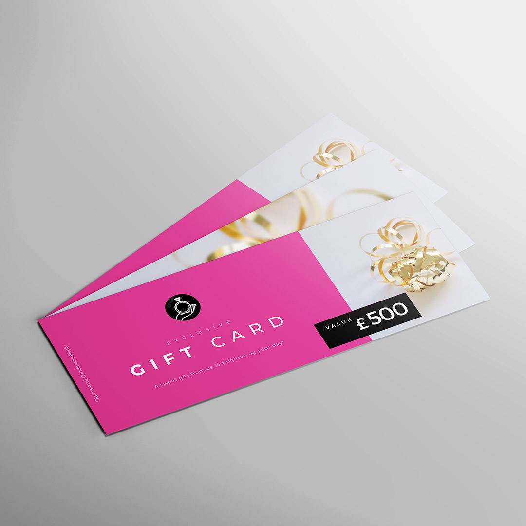 Gift Vouchers Printing UK Printtrio Free Delivery