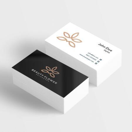 Laminated business cards