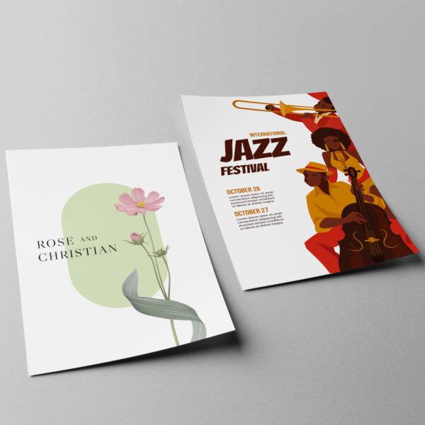 Uncoated Flyers