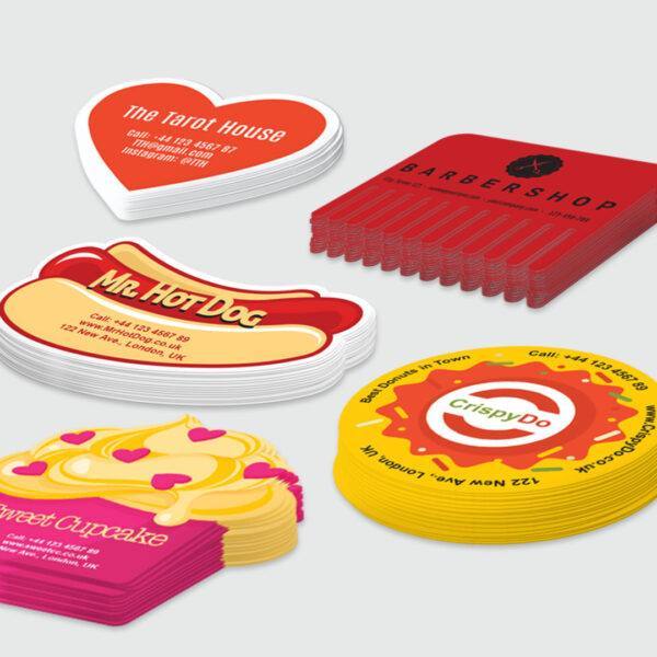 Custom Shape Business Card