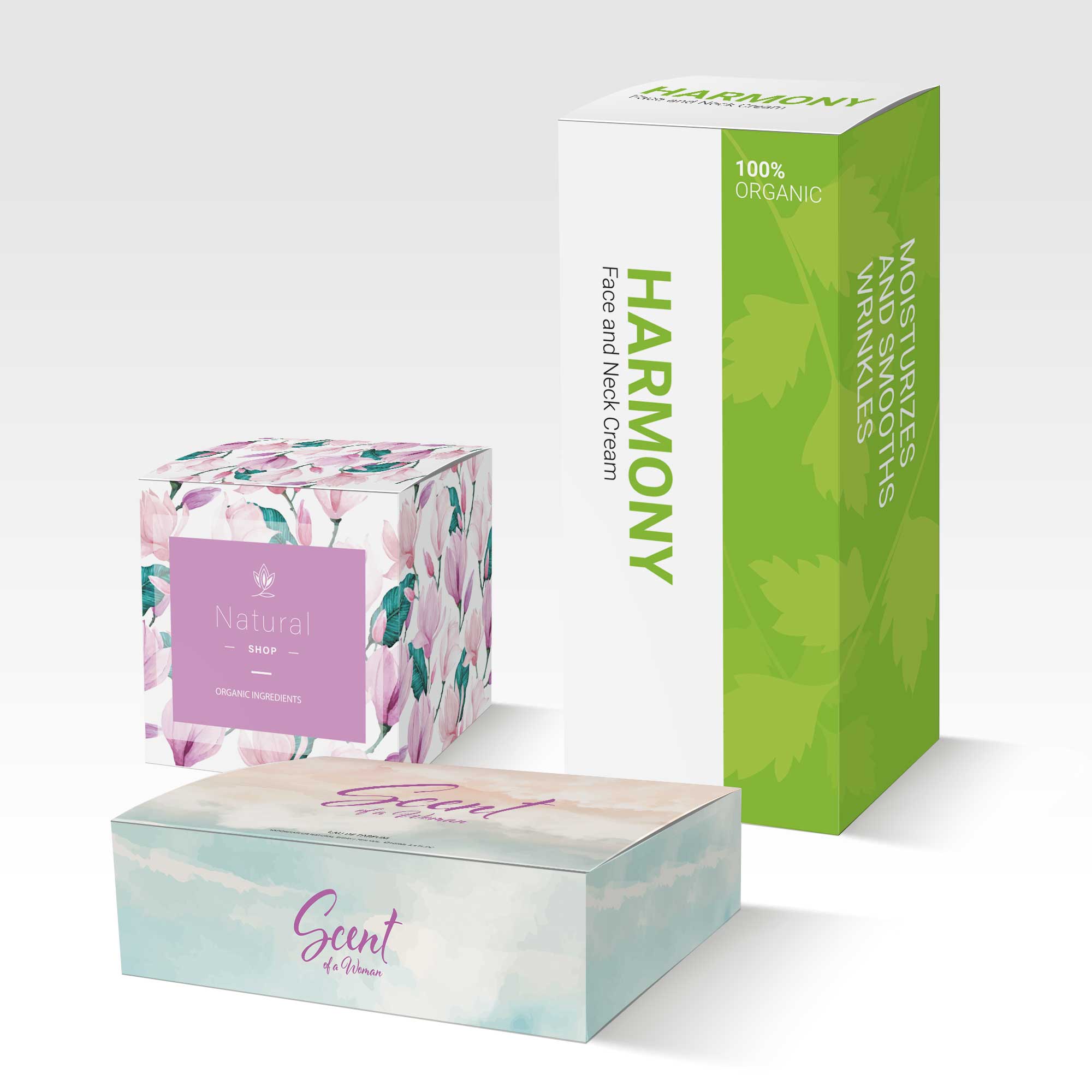 Product packaging boxes