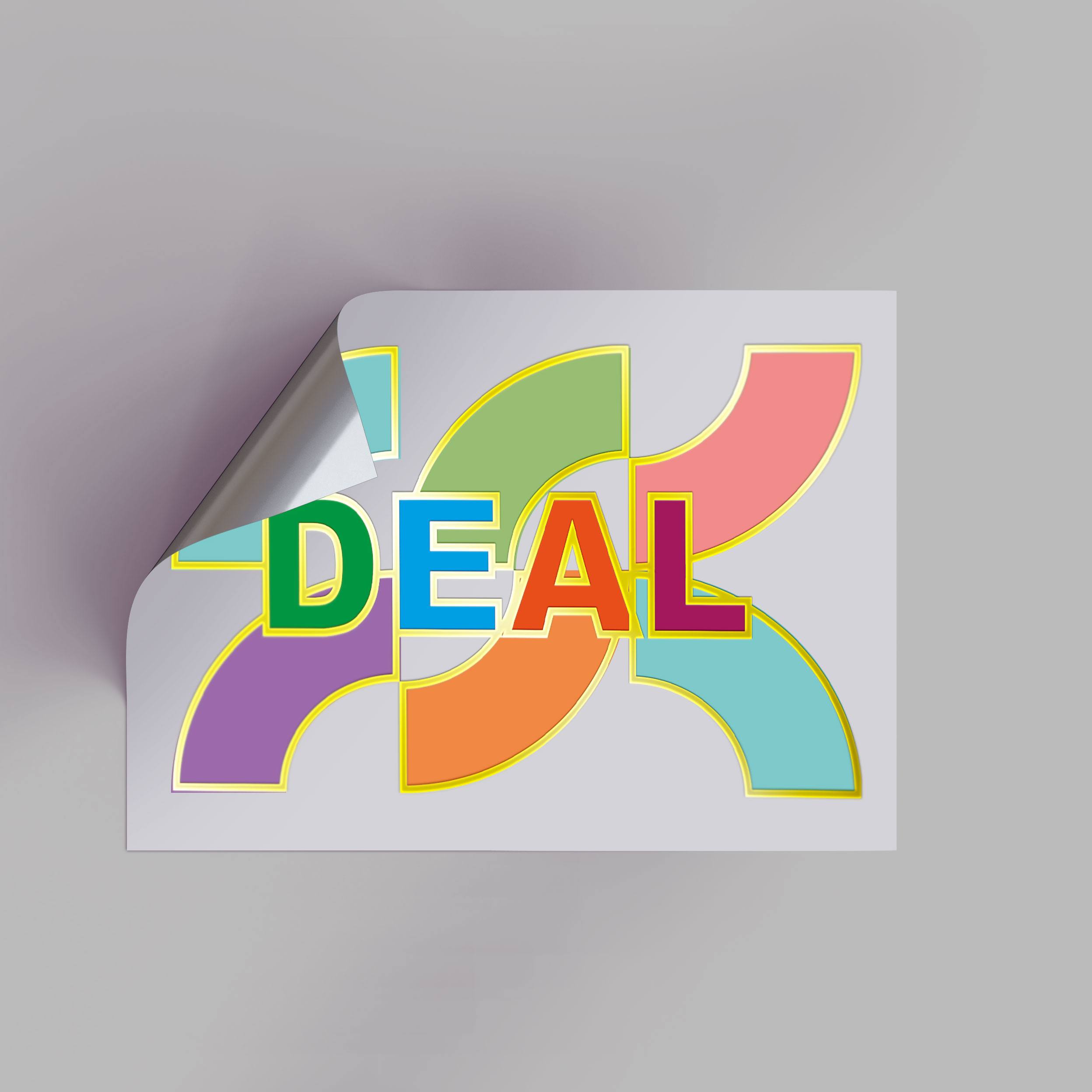Rectangle Foil Stickers