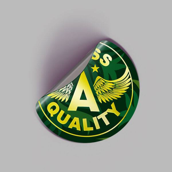 ROUND FOIL STICKERS