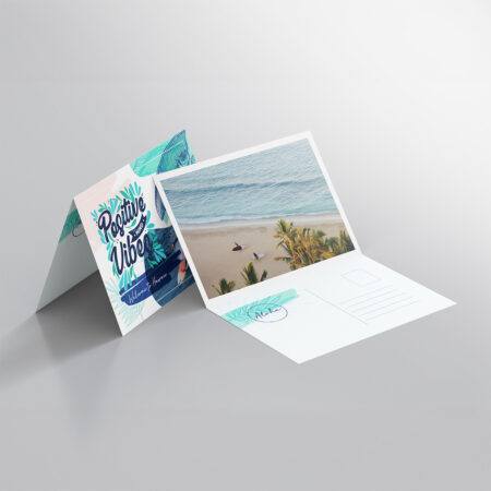 Printtrio's Folded Post Card